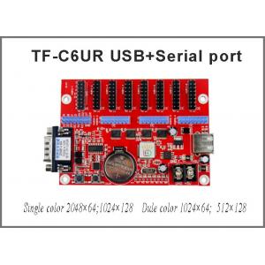 Longgreat TF-C6UR Controller Card TF-C3U Led Control Card 128*1024 Pixel USB+SERIAL Port Rgb For P6 P8 P10 Led Graphics