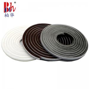 OEM Self Adhesive Weather Stripping Wool Pile Weatherstripping For Windows