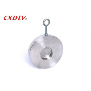 China Thin Type Single Disc Wafer Check Valve One Way Cast Steel Quick Closing supplier
