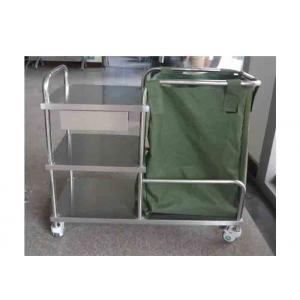 China Stainless Steel Dressing Trolley Push Cart Hospital Medical Trolley (ALS-MT14B) supplier