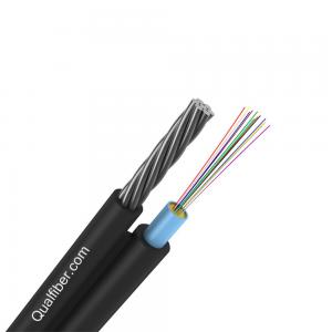 China Aerial Figure 8 Fiber Optic Cable With Taken Out Power Element Twisted Steel supplier