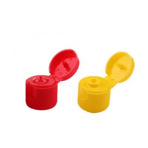 China Customized Colors Flip Top Dispensing Caps Universal Shampoo Bottle Cap supplier