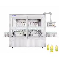 China Automatic Liquid Oil Beverage Sterilized Water Condiment Filling Machine 500BPH-2000BPH on sale