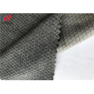 China 100% Polyester Cation Sportswear Mesh Fabric Bird Eye Honeycomb Jacquard Mesh Fabric supplier