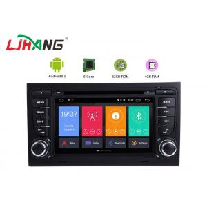 China 7 Inch Touch Screen Audi Car DVD Player Android 8.1 With TV GPS USB Port supplier