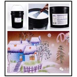 Silk Screen Crystal Water Based High Gloss Varnish For Spraying Glitter Flake After Printing