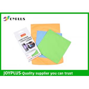 Smart Phone Touch Screen Cleaning Cloth , Microfiber Lens Cleaning Cloth