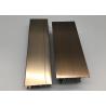 China 6061 T6 Aluminium Rectangular Box Section Extrusions Corrosion Resistance wholesale