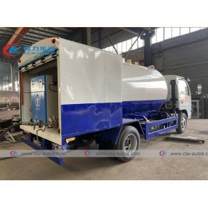 5ton Bobtail Truck Lpg Tanker Truck For Cylinder Refilling Petrol Tanker Truck