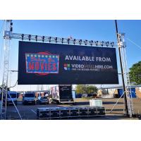 China IP65 Outdoor LED Screen Rental Advertising Boards With Fast Lock on sale