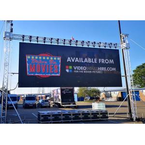 IP65 Outdoor LED Screen Rental Advertising Boards With Fast Lock