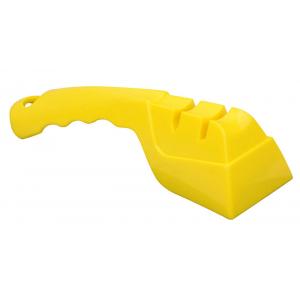 Yellow Color Tungsten Steel Knife Sharpener , Chef Knife Sharpening For Scissors