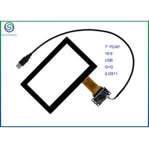 China COB Type 7 Projected Capacitive Touch Screen For Industrial Monitor With USB Interface ILITEK 2511 Controller supplier
