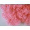 China Pink Colored 100% PSF Polyester Staple Fiber 2.5D*65MM With Good Spinning wholesale