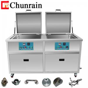 China 2 Tanks Ultrasonic Metal Cleaner , 7200W 960L Ultrasonic Blind Cleaning Equipment supplier
