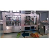 China 5000BPH Juice Filling Line Automatic Rinsing Filling And Capping Machine on sale