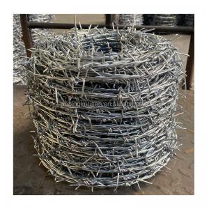China 2.5mm Galvanized Iron Wire Protect Barbed Concertina Fence Razor Barbed Wire for Sale supplier