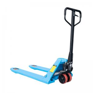 China Hydraulic Manual Hand Pallet Truck 2000kg  Blue  Powder Coated Finish supplier