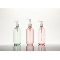 China 300ml Refillable PET Shampoo Bottles With Pump BPA Free on sale