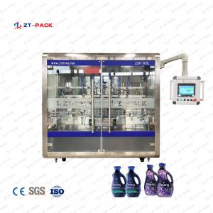 8 Head Automatic Liquid Filling Machinery Viscous Liquid Filler Power Gel Laundry Detergent Liquid Filling Line