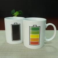 China Innovative Business Idea Color Changing Coffee Mug Heat Sensitive Mugs Custom on sale