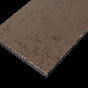 Hairline Antique Stainless Steel Sheet Decorative Panels 1000mm 1219mm Black Brass Patina