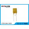 China 16V 8.9mm 40A Thermal Fuse Resettable PPTC in Yellow , Rectangular Shape wholesale