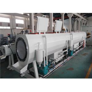 China 16 - 800mm PE Pipe Extrusion Line SJ30 / 25 Color Line Marking Co Extruder supplier