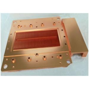 Precision Brass Stamping Cooling Heatsink Skiving And Machining Heat Sink with Antioxidant Treatment