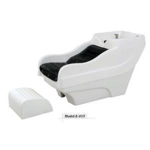 China fibreglass shampoo chair and shampoo chair with faucet and shower E-015 supplier