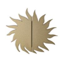 China Luxury 11cm Sun Flower Cabinet Gold Handles For Home Hardware on sale