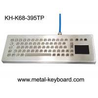 China Waterproof Ruggedized Keyboard , Metal Computer Keyboard With Stand Alone Design on sale
