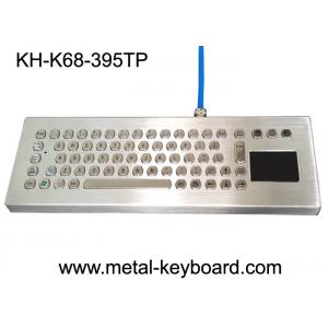 Waterproof Ruggedized Keyboard , Metal Computer Keyboard With Stand Alone Design