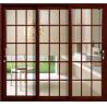 Elegant design german siegenia hardware flexibly aluminum sliding glass doors