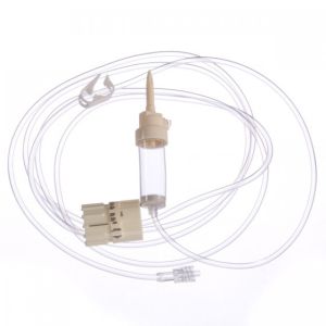 China Flow Rate Setting Adjustable Infusion Transfusion Set With Y Injection Port on sale