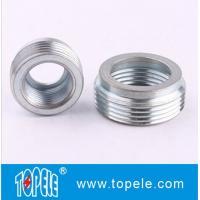 China Electrical IMC Conduit And Fittings 3/4” to 1/2” Zinc Plated Steel Reducing Bushing, Threaded Reducer on sale