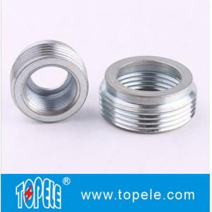 Electrical IMC Conduit And Fittings 3/4” to 1/2” Zinc Plated Steel Reducing Bushing, Threaded Reducer