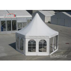China Mini Luxury Pagoda High Peak Outdoor Tent with PVC window Sidwalls for Party supplier