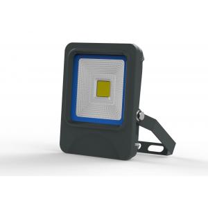20W COB LED Flood Light Lamp black fixture slim aluminum housing IES test file 0.9PFC 90RA 110LM/W foco light led