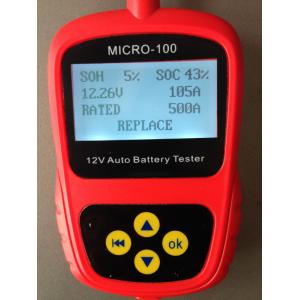 Car Battery Tester MICRO-100 Digital Battery Tester Battery Conductance & Electrical Syste