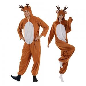 China PERFORMANCE Reindeer Homestay Onesie for Children's Christmas Halloween Pajama Party supplier