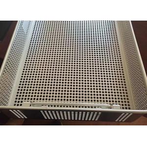 304 Perforated Filter 0.5mm Stainless Steel Mesh Basket Lightweight