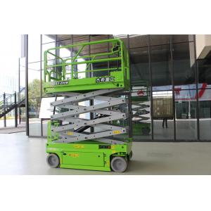 China Green Electric Man Lift 10m Aerial Work Platform With CE Certificate supplier