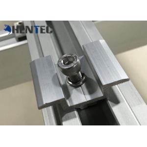 China Anodized PV MID Clamp Solar Roof Mounting Systems For Roof Mounting Systems supplier