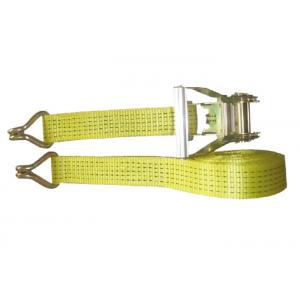 Soft Polyester Flat Webbing Slings Safety Lifting Belt For Wharf GS CE Standard