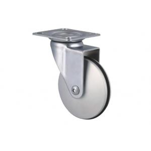 Smooth Running Plastic Caster Wheels For Furniture / Cabinet / Equipment