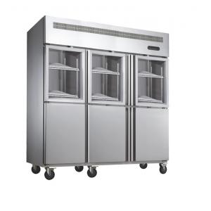 China Deep 1600L Commercial Upright Freezer supplier