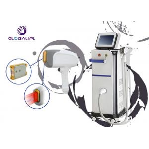 China Vertical Beauty Hair Removal Machine Diode Laser Professional 13 * 39mm2 Spot Size supplier