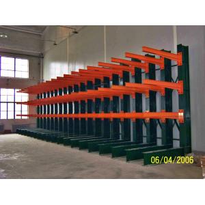 China Powder Coating Finish Cantilever Racking System Warehouse Vertical Cantilever Racks supplier