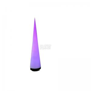Party Inflatable Lighting Cone Colorful Led Cone Inflatable Air Pillar For Event Decoration